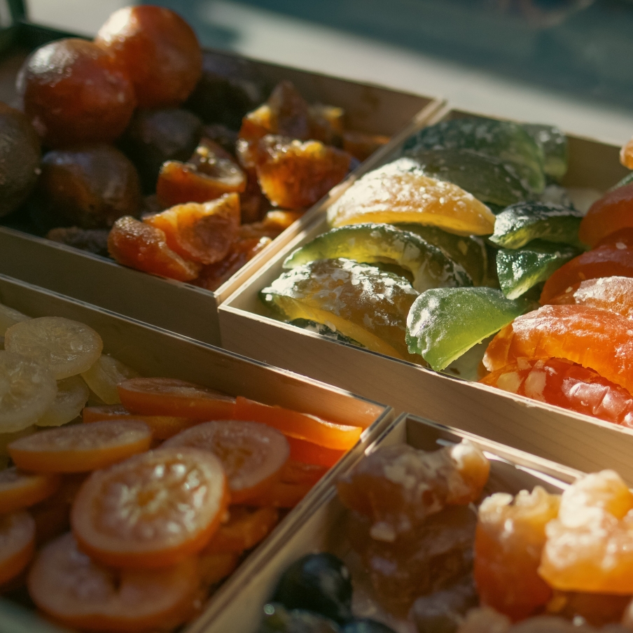 Candied Fruit Box